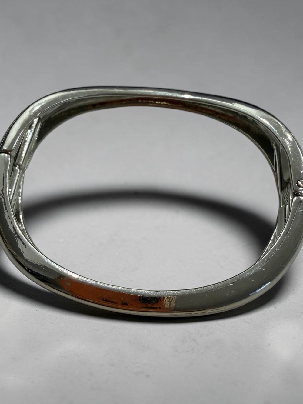 Silver-tone Bracelet Bangle